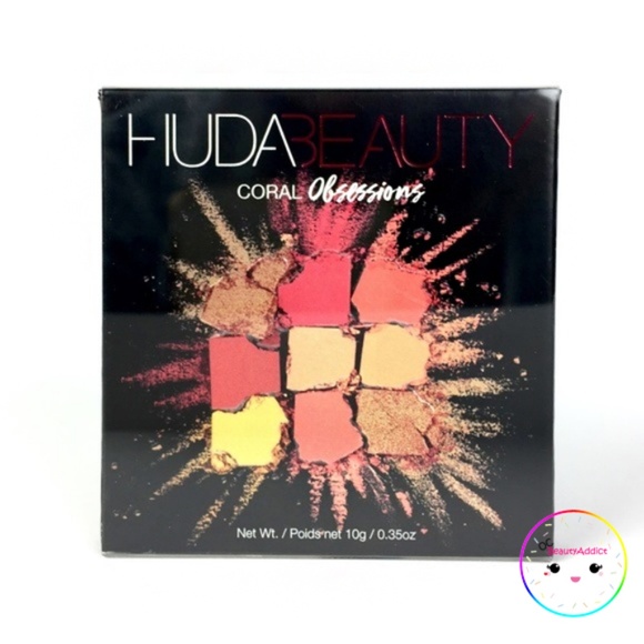 HUDA BEAUTY Other - Huda Beauty Coral Obsessions Eyeshadow Palette